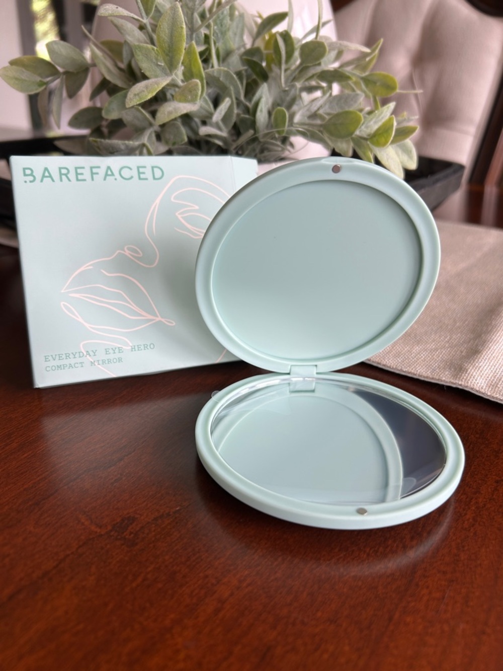 Barefaced Everyday Eye-Hero Compact Mirror - Mint